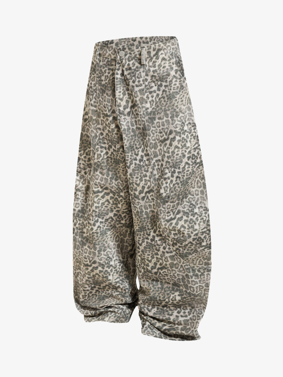 Leopard Print Wide Leg Pants - Trendy and Stylish for Everyday Wear