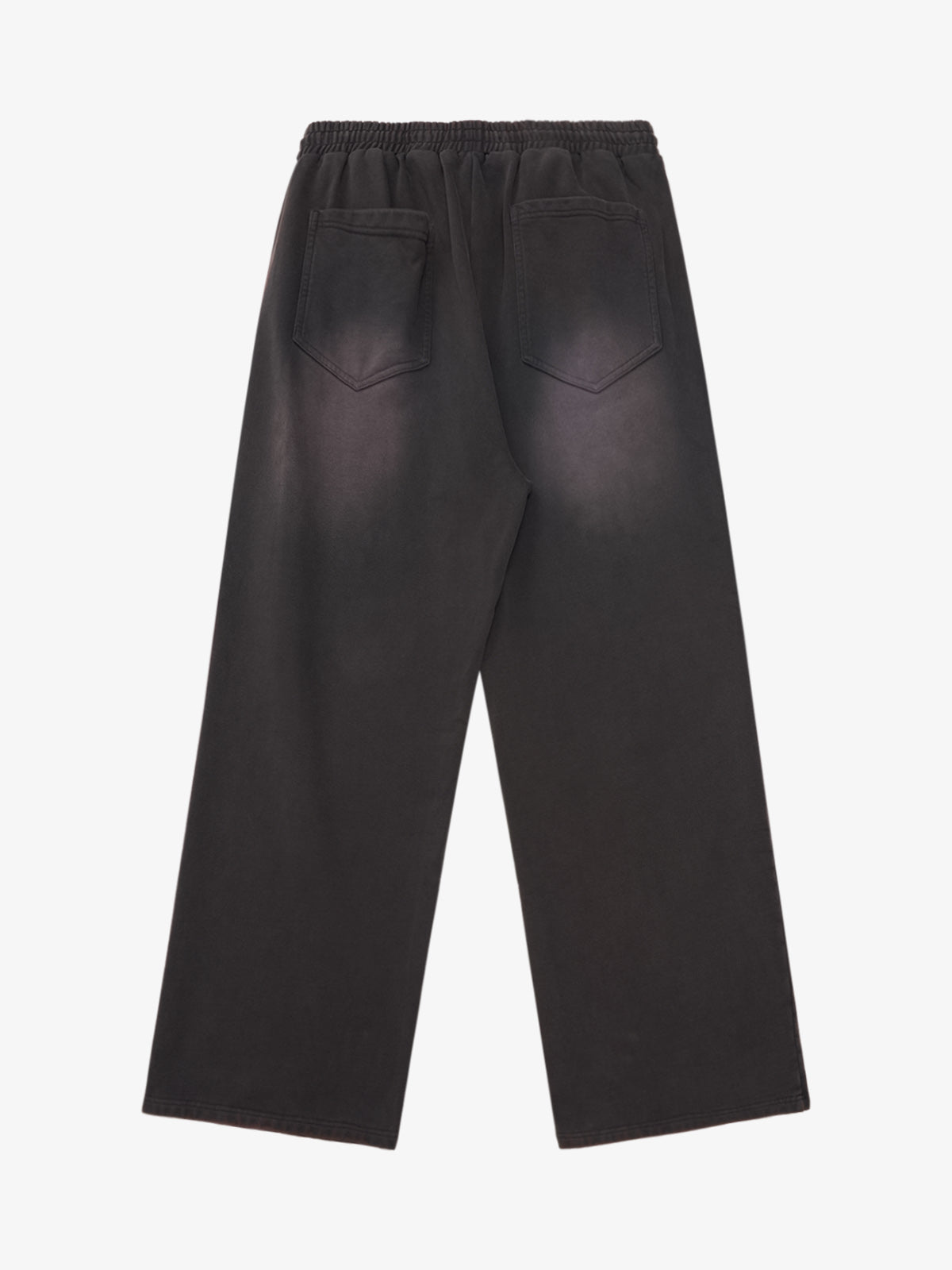 Thesupermade Washed and Ripped Skull Themed Hooded Cardigan Sweatshirt Set