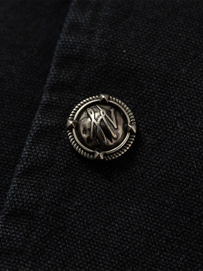 Thesupermade Gradient Bleached Technical Baseball Jacket