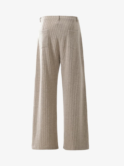 Wide-Leg Striped Trousers for Modern Elegance