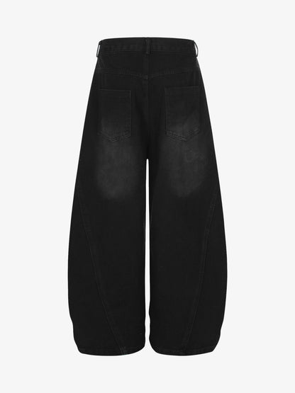 Stylish Leopard-Print Panel Wide-Leg Pants for Women - Trendy and Versatile Design