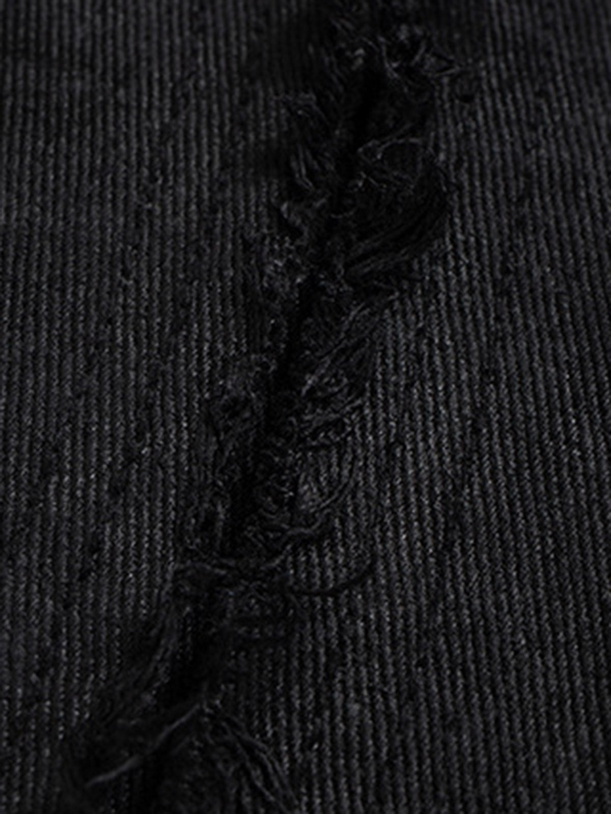 Waxed Baggy Side Whisker Jeans