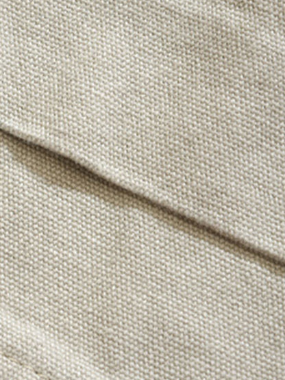 Retro Structured  Design Cargo Shorts