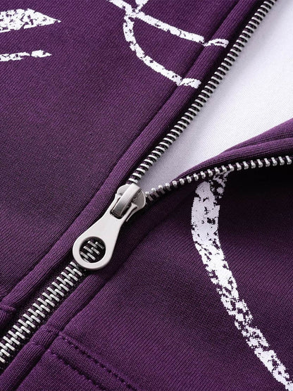 Skull Pattern Knit Sweater for Bold Fashion Statements