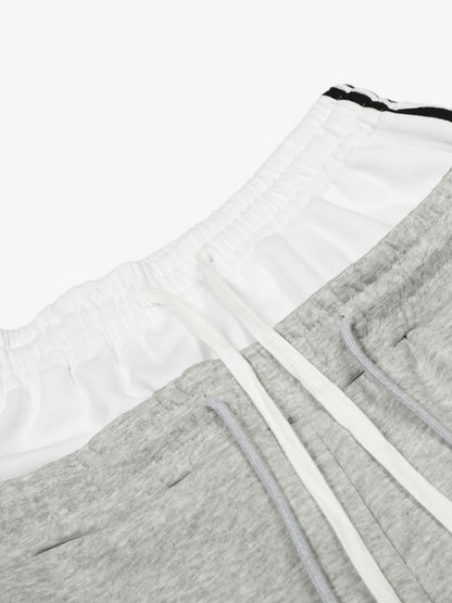 Stylish Wide-Leg Trousers with Contrast Waistband for Everyday Wear