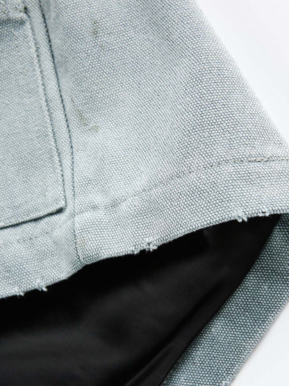 Stylish Grey Tie with Elegant Black Stitching for Formal Events