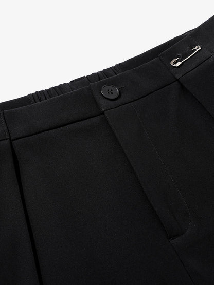 Distressed Painter's Jacket with Artistic Splatter Design