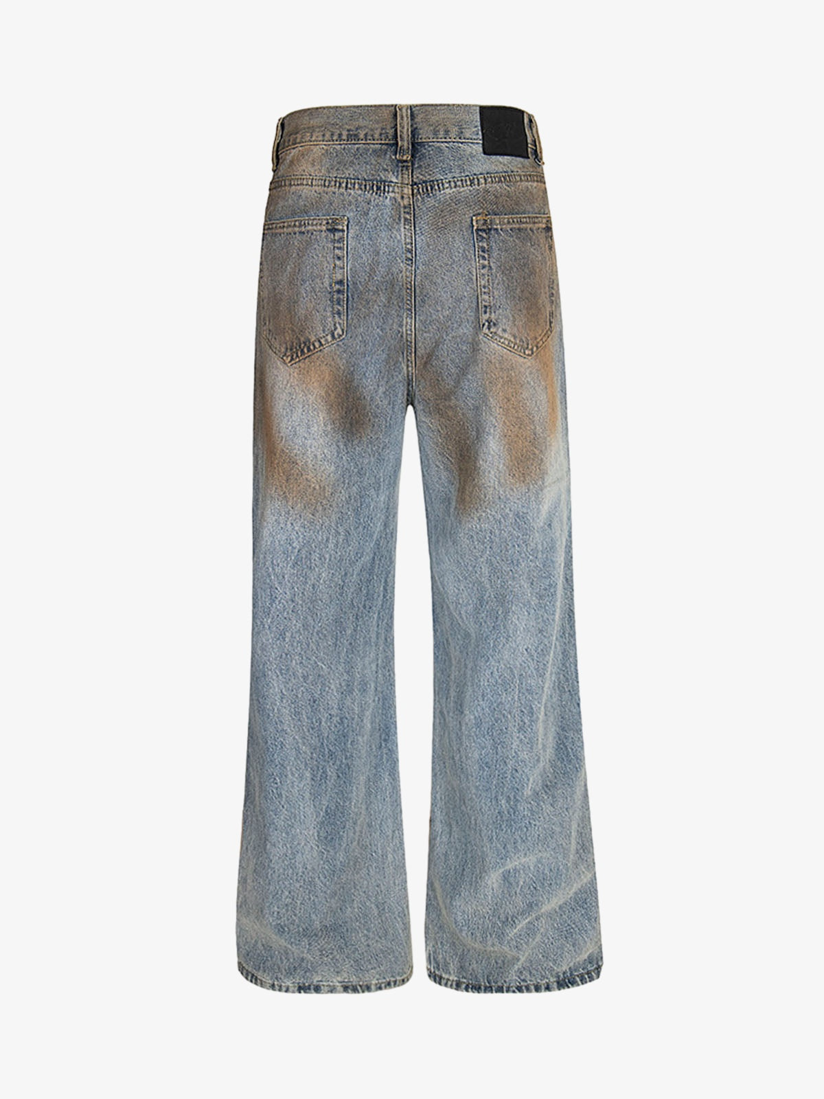 Retro Distressed Dirty Jeans