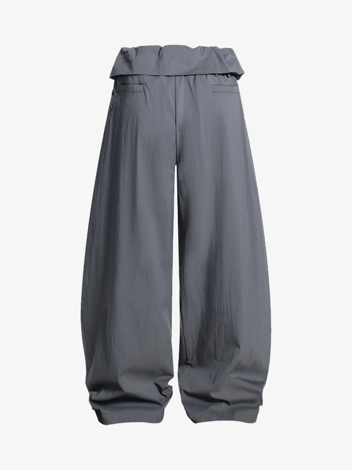 Stylish Wide-Leg Trousers with Elastic Waistband for All-Season Comfort