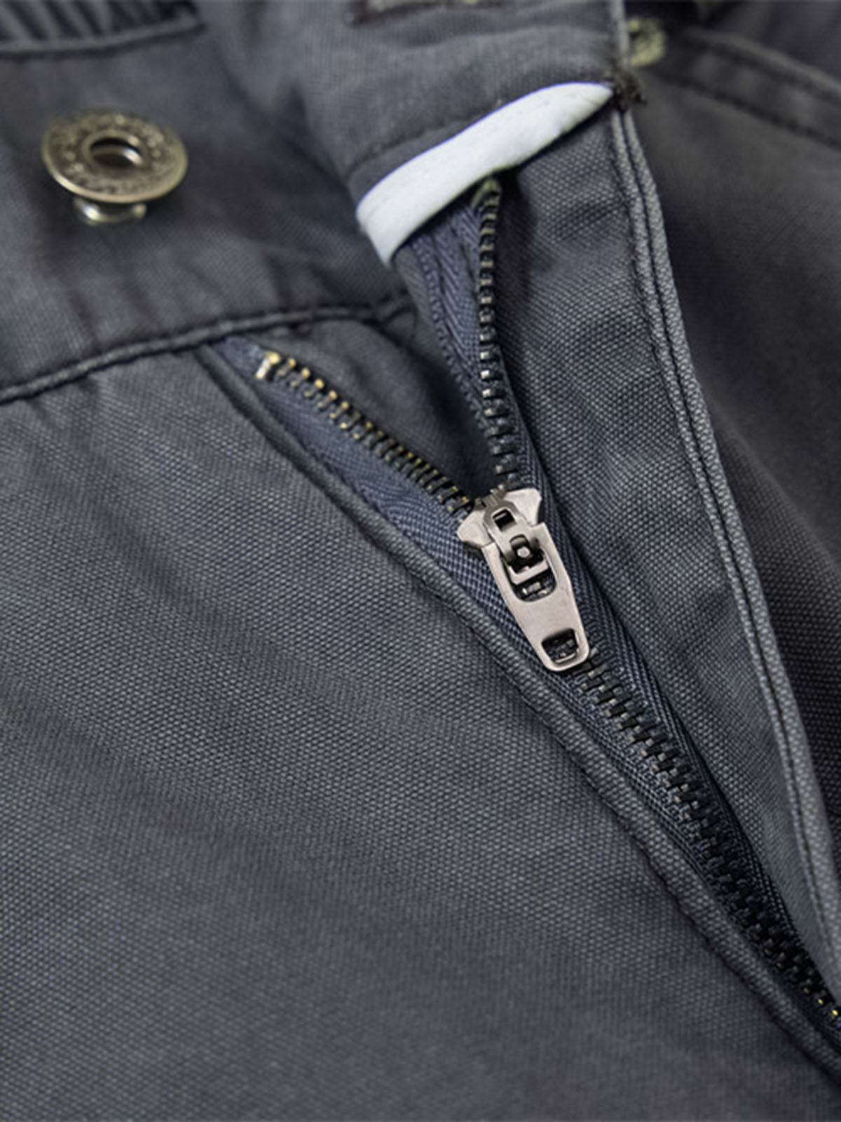 Vintage Distressed Pleated Barrel Pants