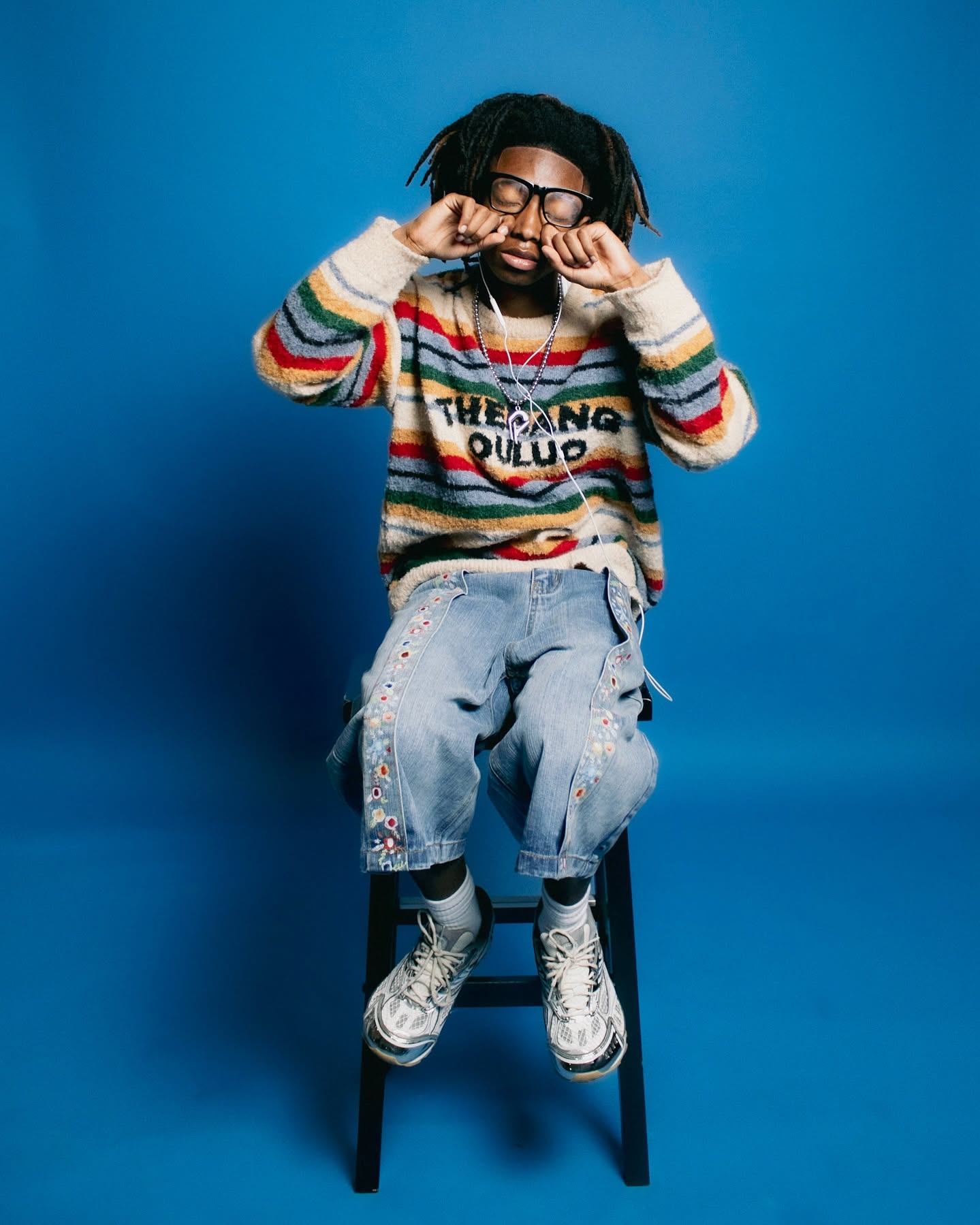 Thesupermade Vintage Striped Sweater - 2344