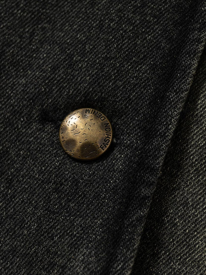 Winter-Ready Corduroy Jacket with Faux Fur Trim for Men