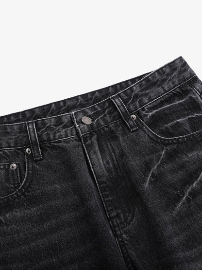 High-Waisted Wide-Leg Cargo Pants with Unique Pocket Design