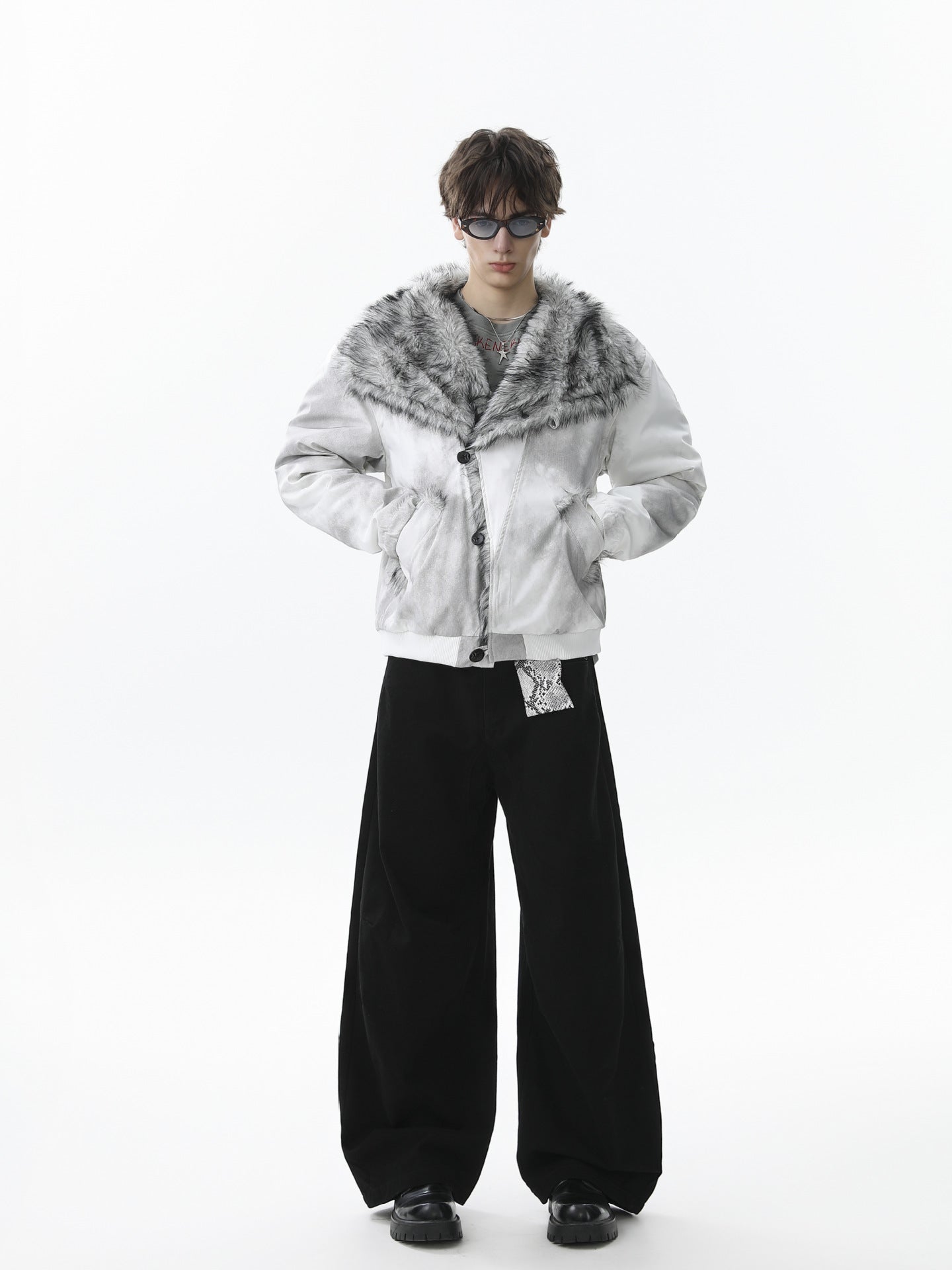 Skull Pattern Knit Sweater for Bold Fashion Statements