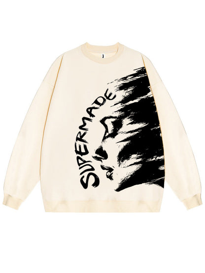 Stylish Graphic Crewneck Sweatshirt for Casual Wear