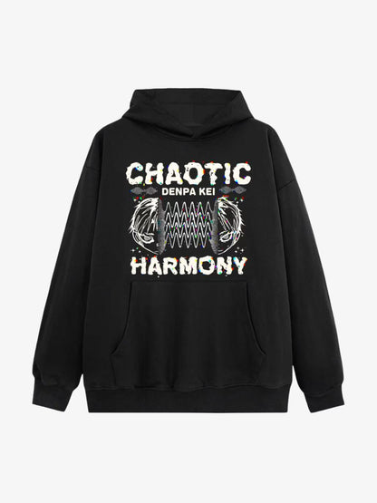 Chaotic Harmony Denpa Kei Cotton Hoodie