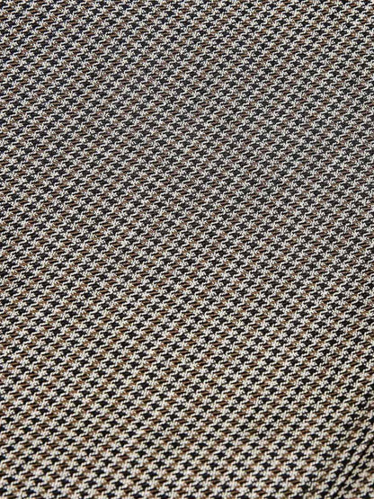 Belted Houndstooth Blazer Pants