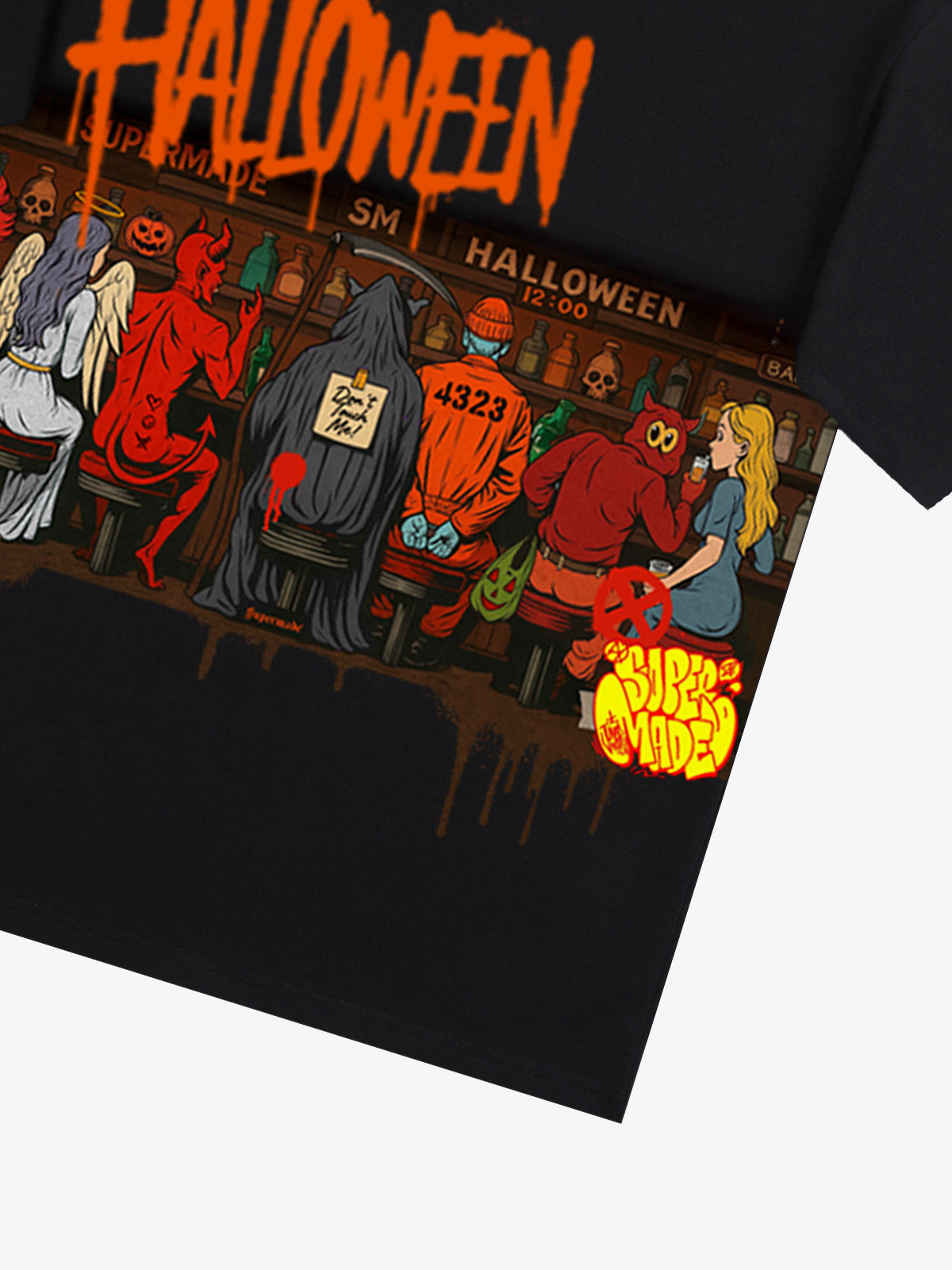 Thesupermade Halloween Pub Party T-shirt