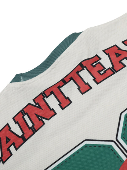 Retro Sport Motorcycle Flame Pattern T-Shirt