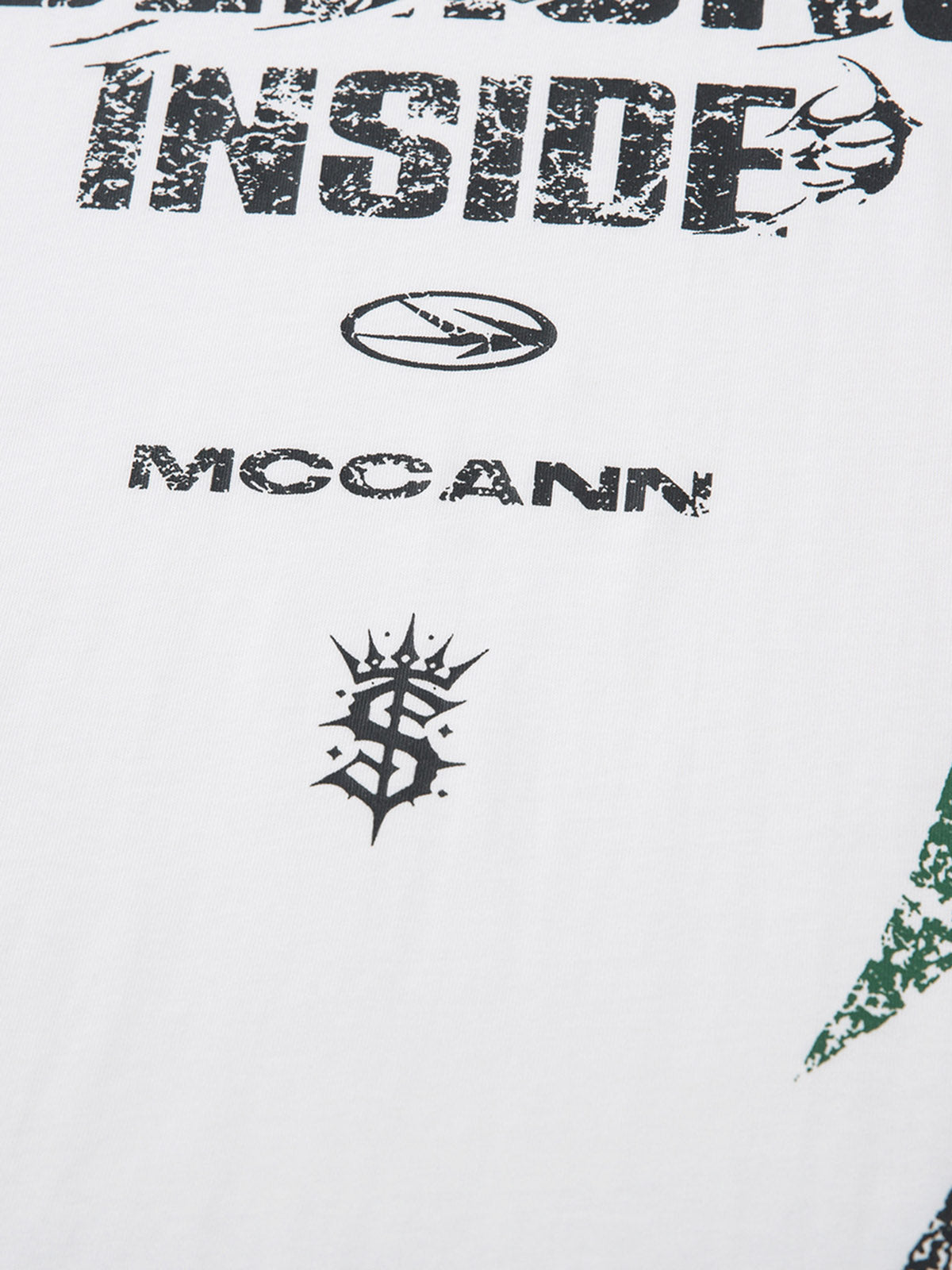 Thesupermade Street Motorcycle Style Printed Long-sleeved T-shirt