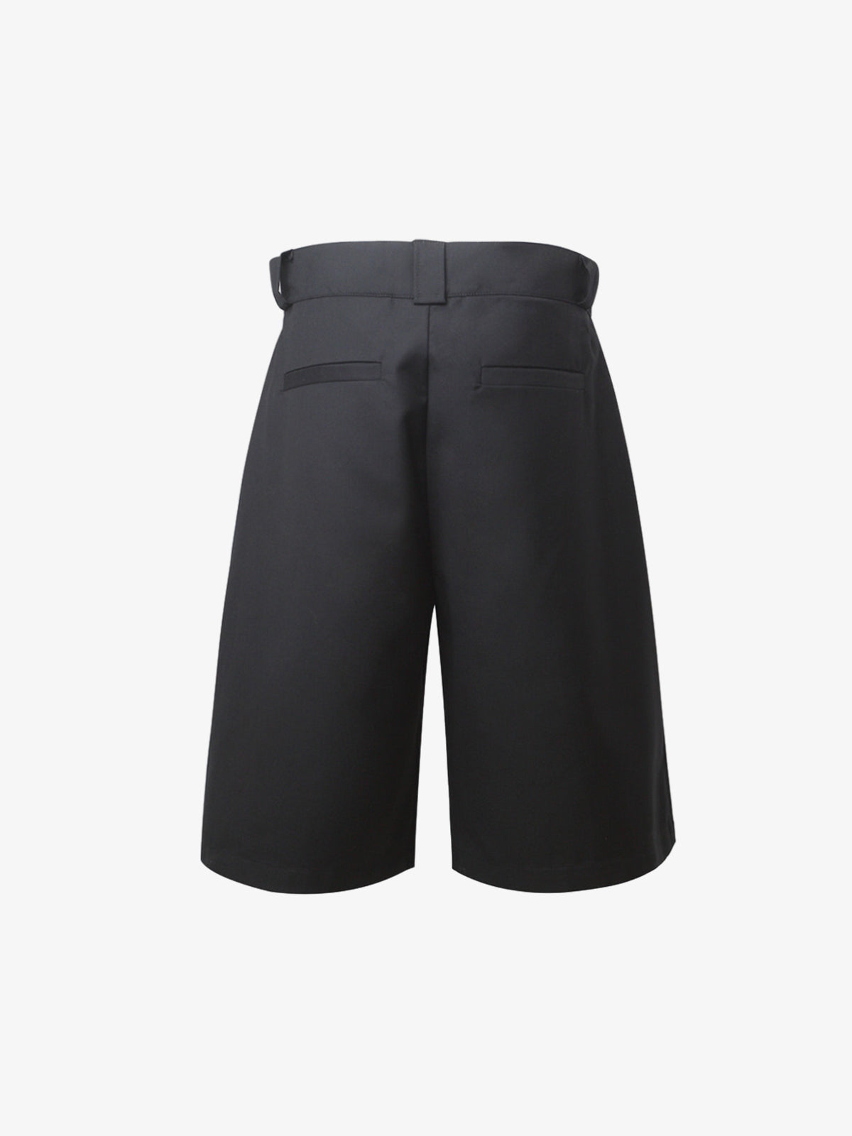 Pleated Design Pendant Decoration Baggy Shorts