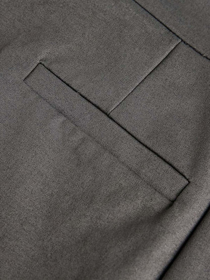 Street Deconstruction Split Casual Suit Pants