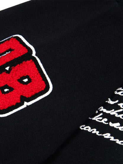 Heavy Embroidery Patch Embroidered T-shirt