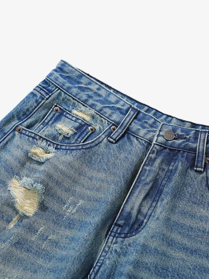 High-Waisted Wide-Leg Cargo Pants with Unique Pocket Design