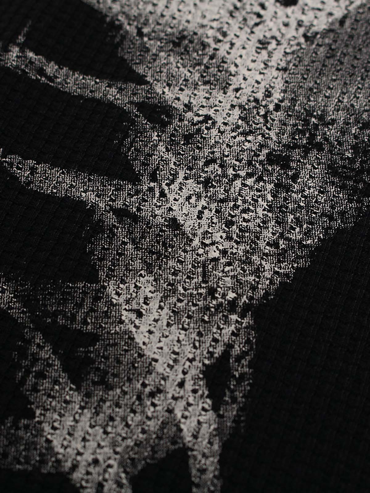 Thesupermade Skeleton Print Long-sleeved T-shirt