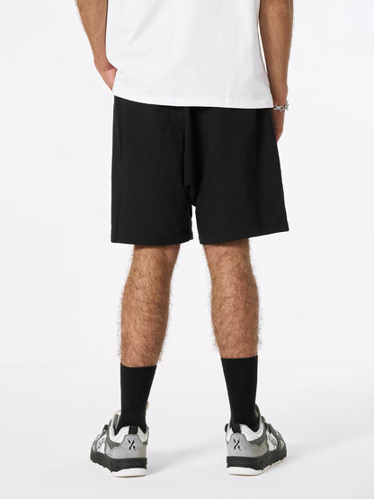 Retro Functional Zipper Slit Jort