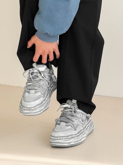 Height-Enhancing Sneakers with Hidden 7.0cm Lift for Everyday Wear