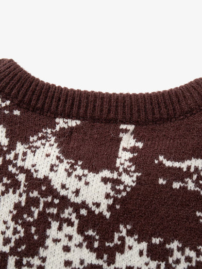 Stylish Contrast Panel Zip-Up Sweater for Casual and Sporty Looks