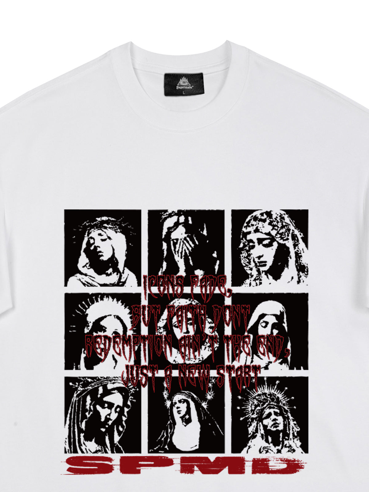 Original Saint Slogan Graphic T-Shirt