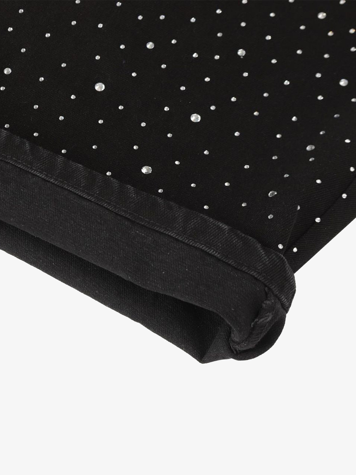 Stylish Wide-Leg Pants with Sparkling Studs for Women