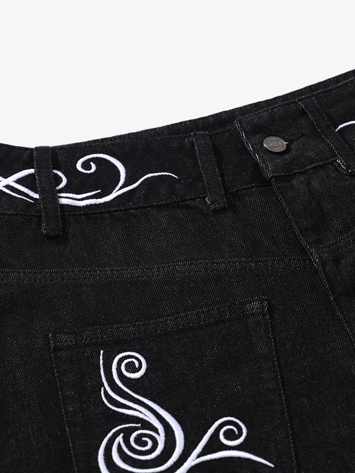 High-Waisted Wide-Leg Cargo Pants with Unique Pocket Design