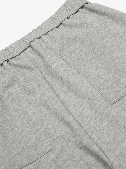 Stylish Grey Drawstring Waist Cargo Pants for Casual Wear