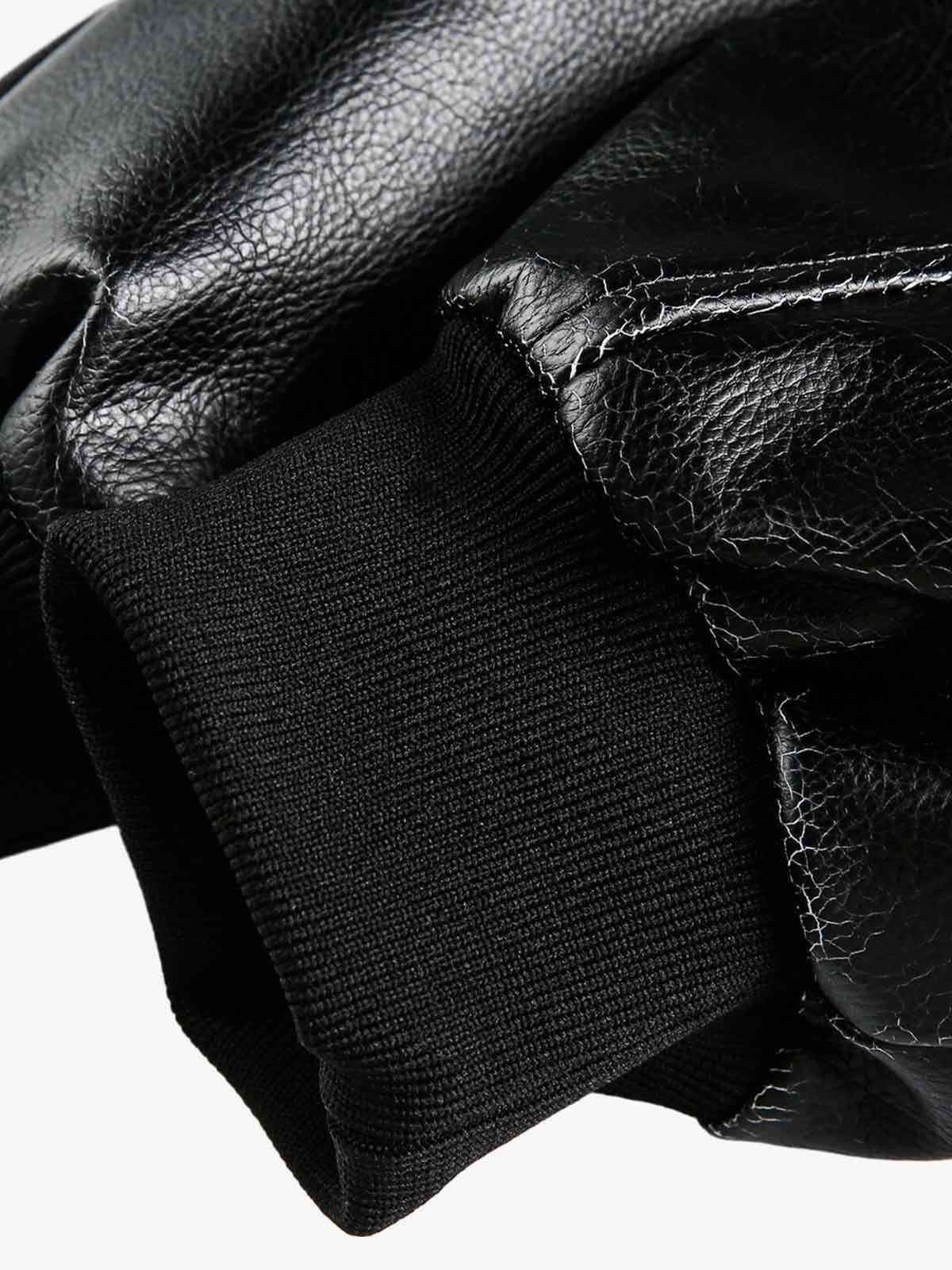 Stylish Black Bomber Jacket with Sleek Design for Modern Fashionistas