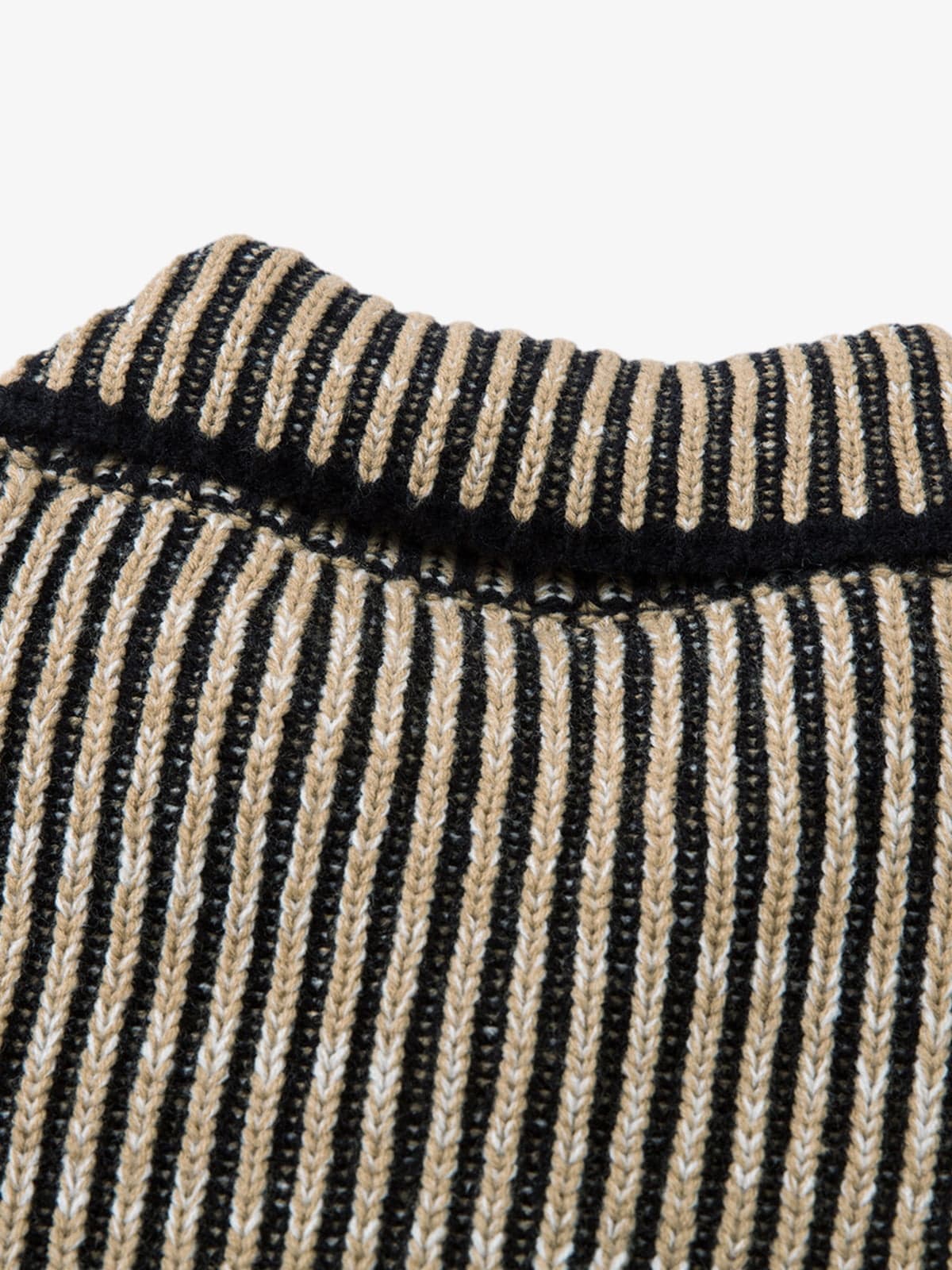 Striped Zip-Up Jacket for Casual Elegance