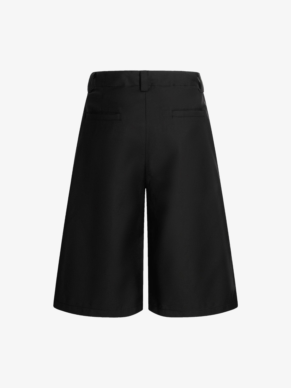 Deconstructed Pleated Pendant Casual Jorts