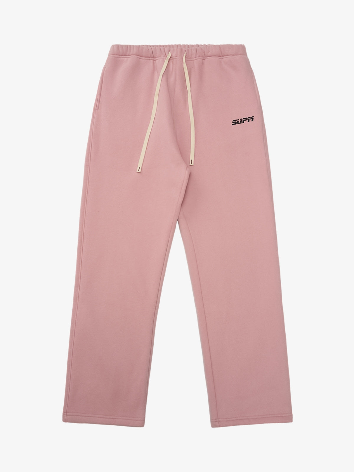 SUPM Minimalist Logo Pink Hoodie and Sweatpant Set