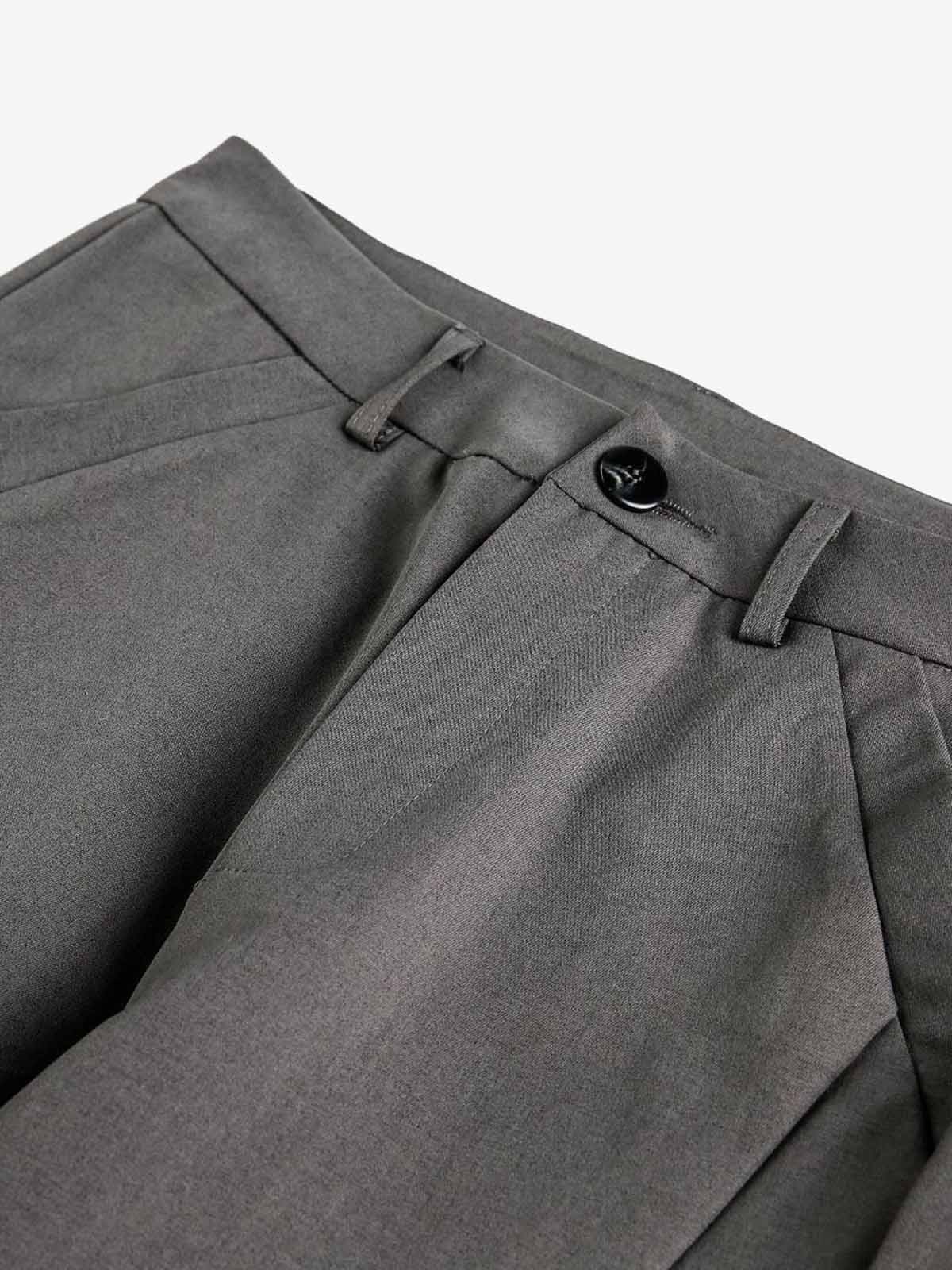 Street Deconstruction Split Casual Suit Pants