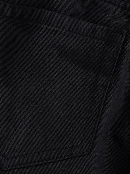 Waxed Baggy Side Whisker Jeans