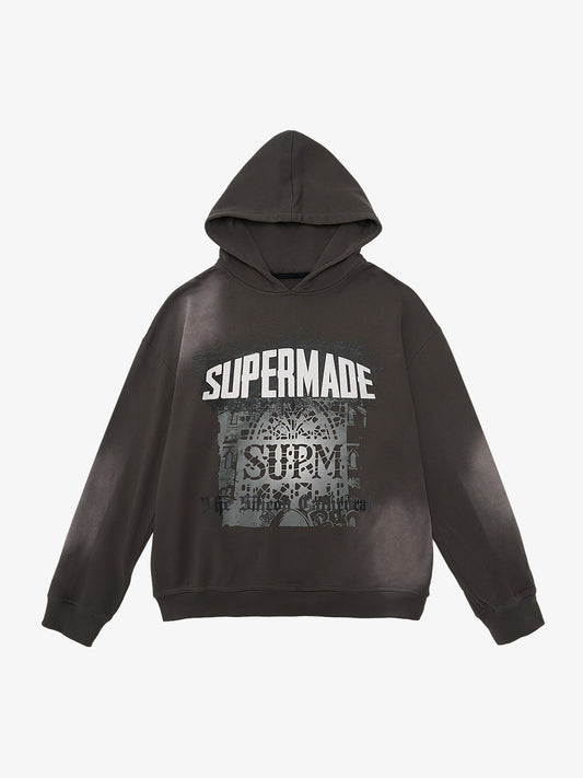 SUPM Dark Ombre Cathedral Hoodie