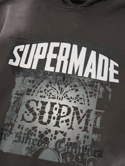 SUPM Dark Ombre Cathedral Hoodie