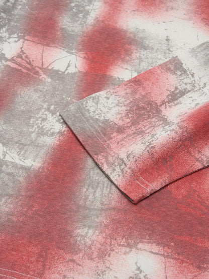 Street Dirty Bye Gradient Design Long-Sleeved T-Shirt