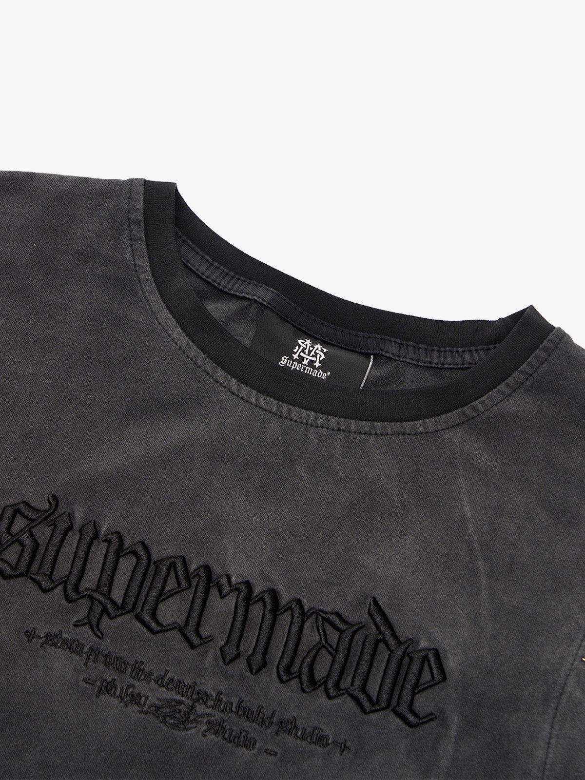 Jersey Knit Gradient Embroidered Stars Tank Top - 2461