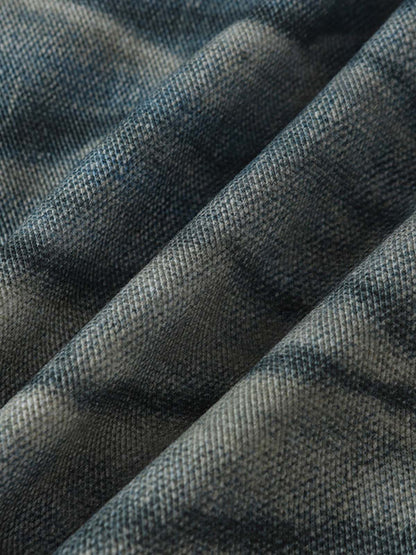 High Street RO Heavy Washed Flared Jeans