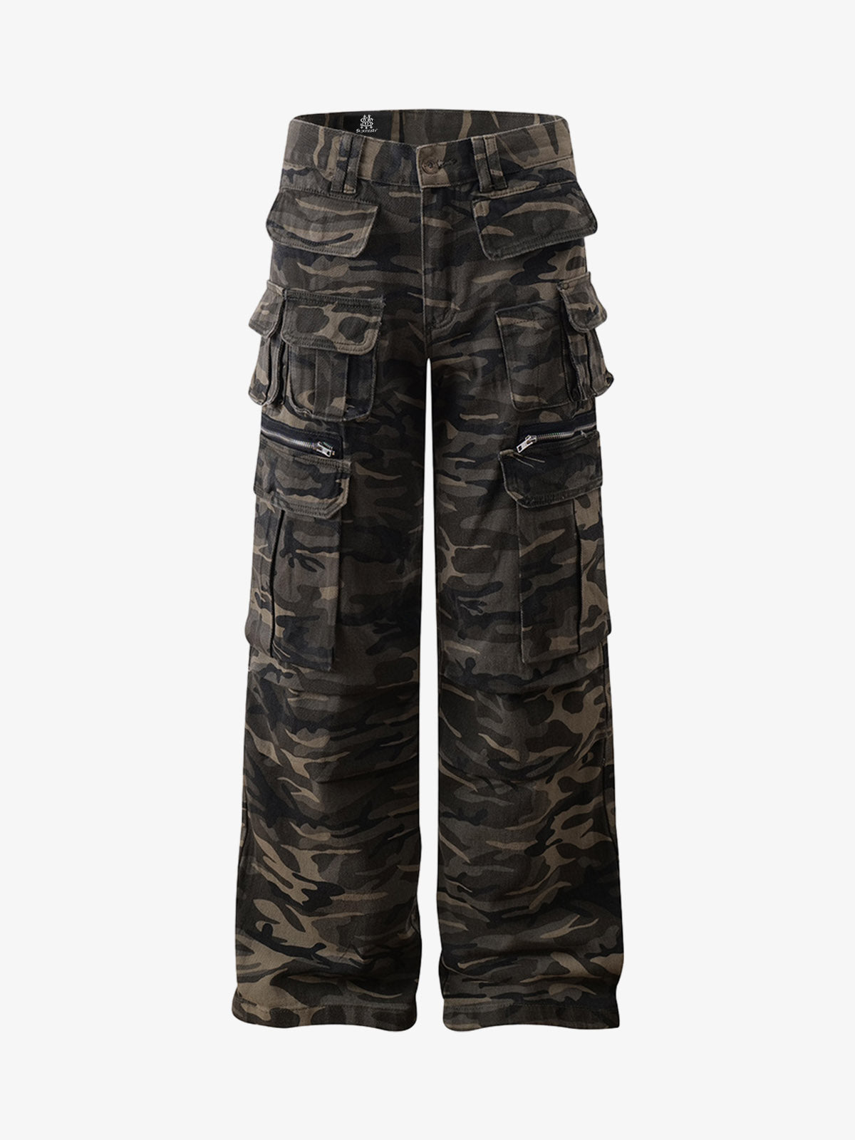 Camouflage Cargo Pants for Men - Stylish and Functional Design with Multiple Pockets
