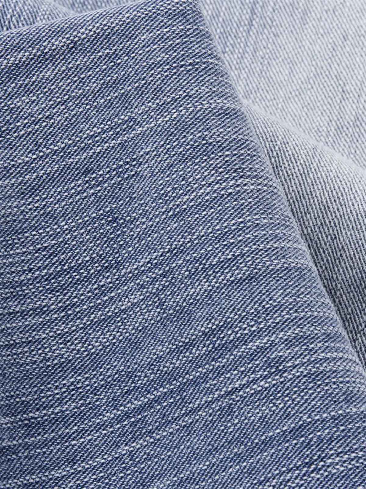 Vintage Washed Patchwork Distressed Scimitar Jeans