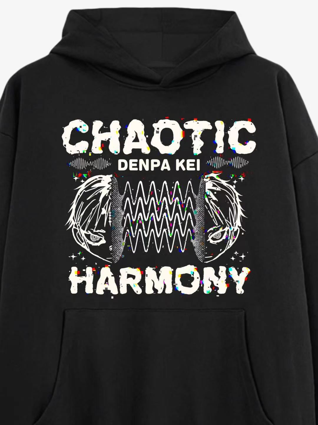 Chaotic Harmony Denpa Kei Cotton Hoodie